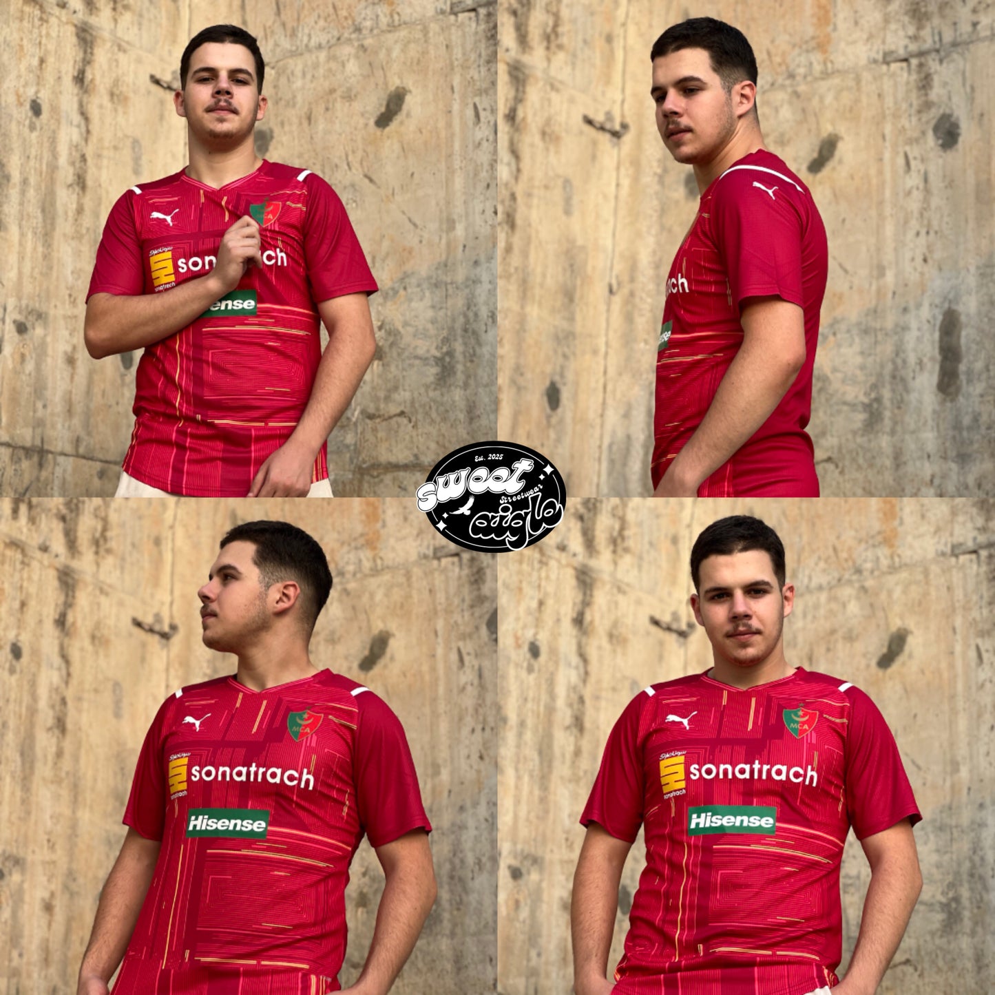 Maillot MCA (SUPER GOOD) - ROUGE (PROMO)