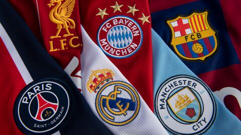 Maillots | Les Clubs D'Europe