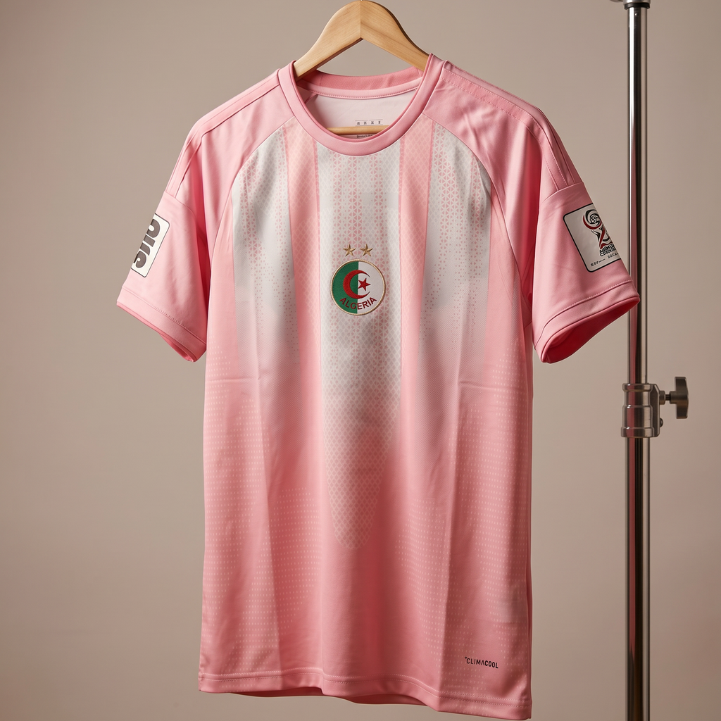 Maillot Algerie Edition - Coupe de Monde (Rose)