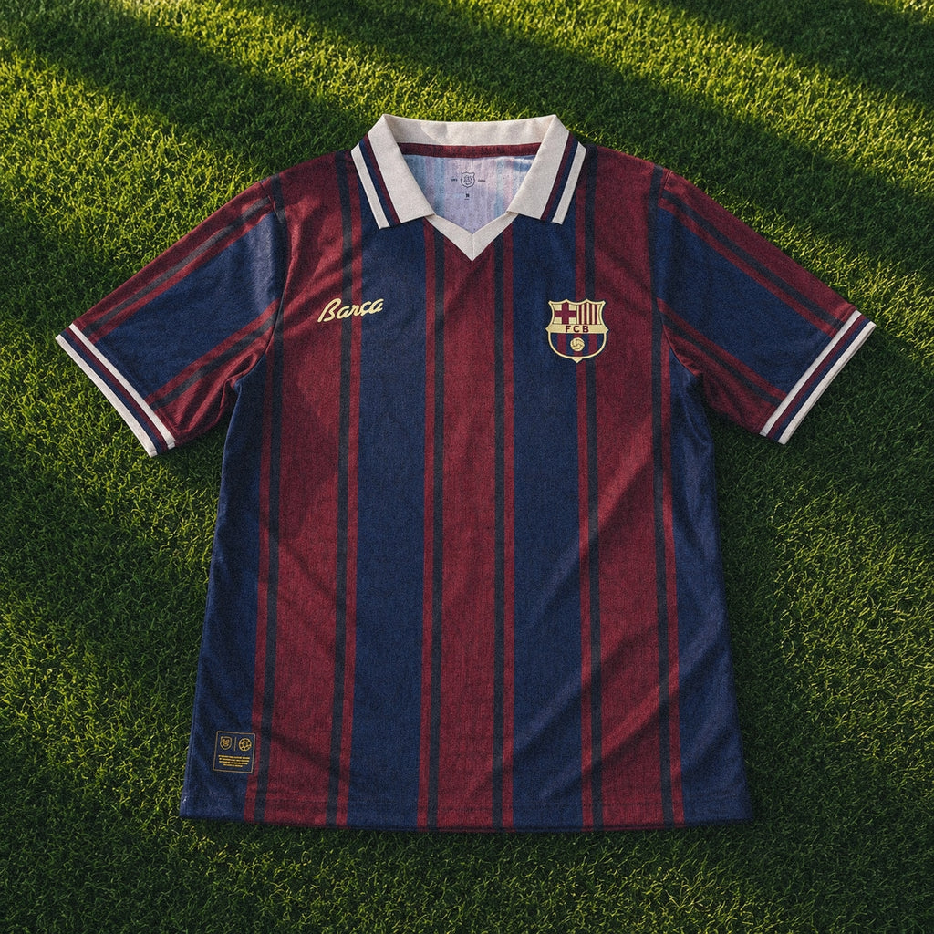 MAILLOT FC BARCELONA – RETRO CLASSIC