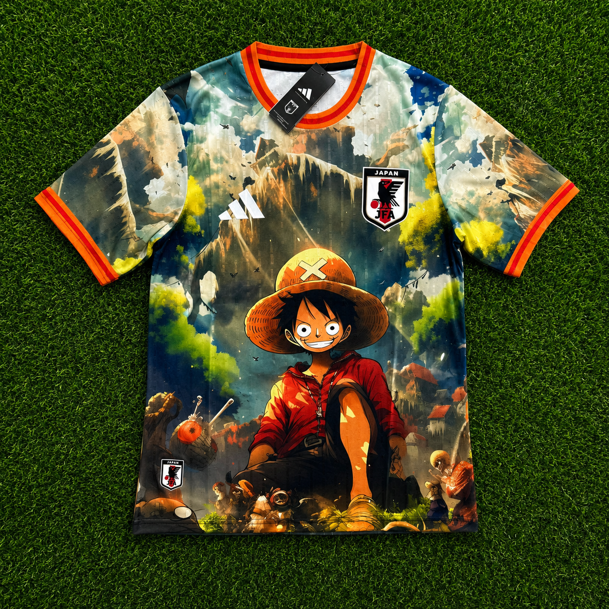 Maillot Japon Luffy EDITION – One Piece (Orange)